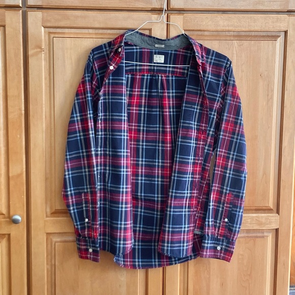 LIKE NEW Vintage Style J. Crew Panel Longsleeve Button-Down Shirt - Picture 3 of 12